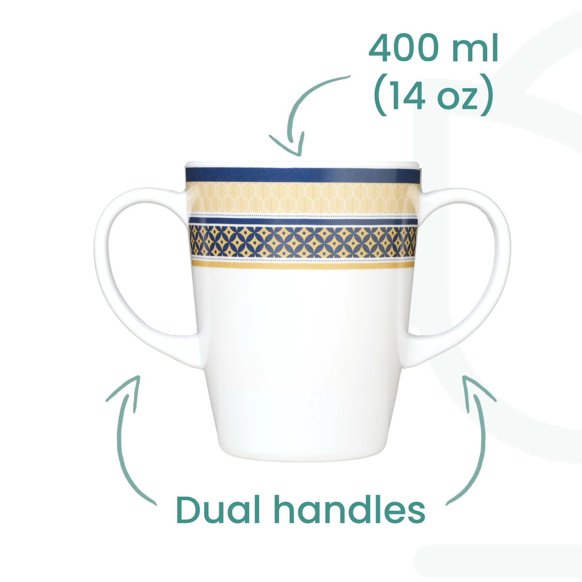 Dignity Cup - White Geo