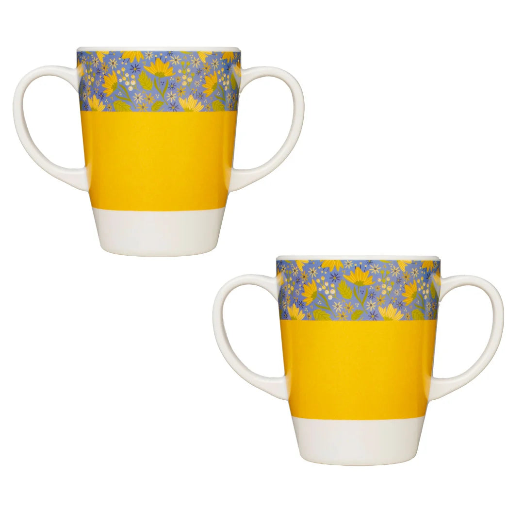 Dignity Cup - Yellow Flowers