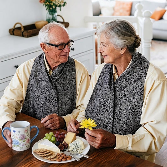 Mens  Clothing protector -  Elegant Dinner Scarf.
